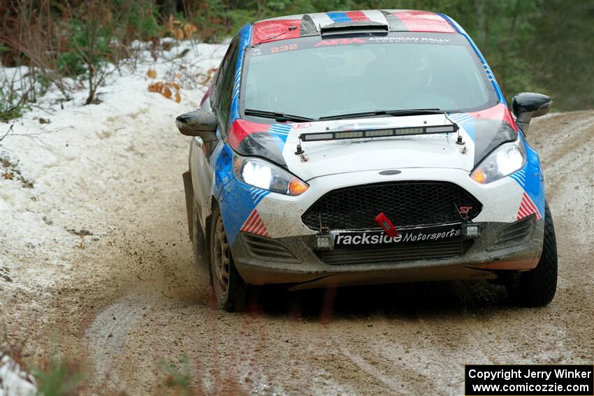 Mark Tabor / Kathryn Hansen Ford Fiesta ST on SS7, Hunters-McCormick Lake I.