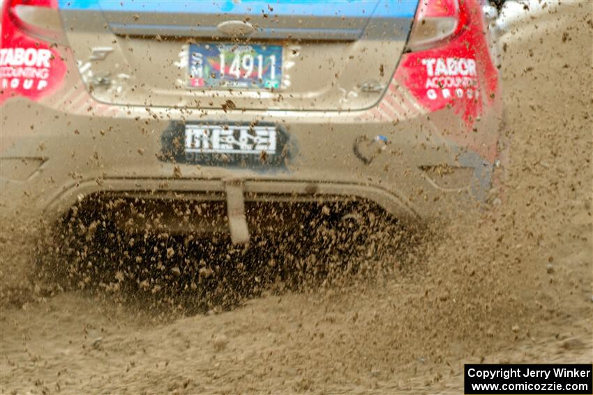 Mark Tabor / Kathryn Hansen Ford Fiesta ST on SS7, Hunters-McCormick Lake I.