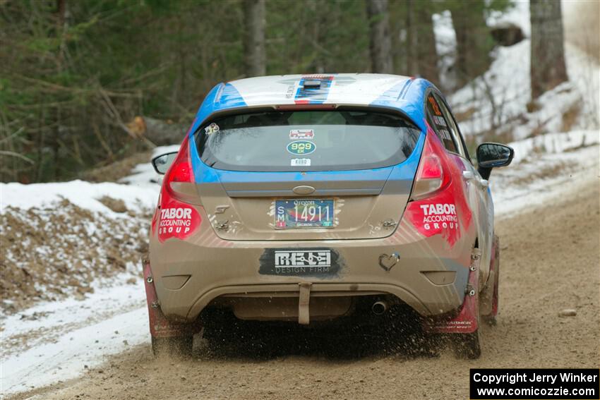 Mark Tabor / Kathryn Hansen Ford Fiesta ST on SS7, Hunters-McCormick Lake I.