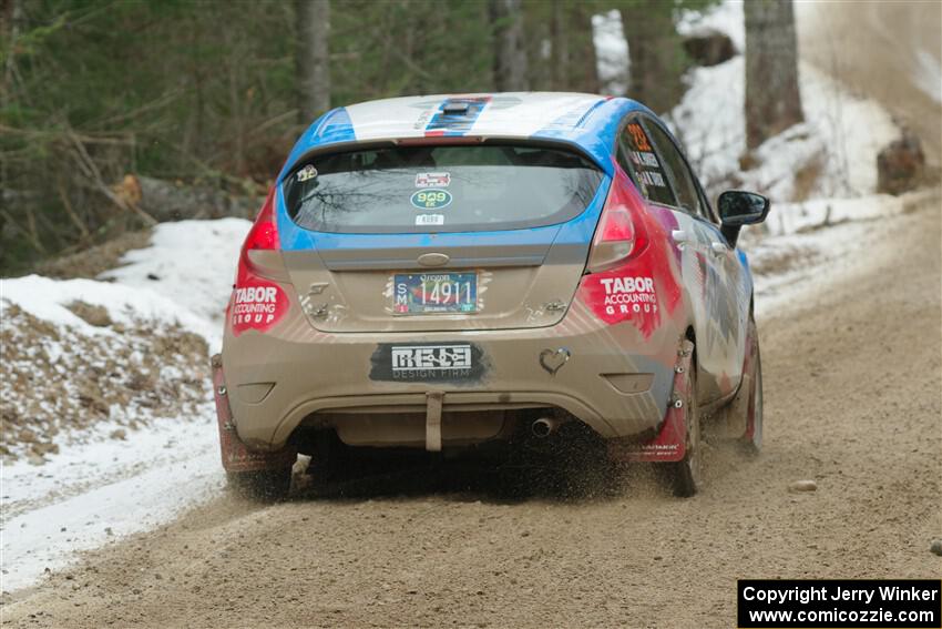 Mark Tabor / Kathryn Hansen Ford Fiesta ST on SS7, Hunters-McCormick Lake I.