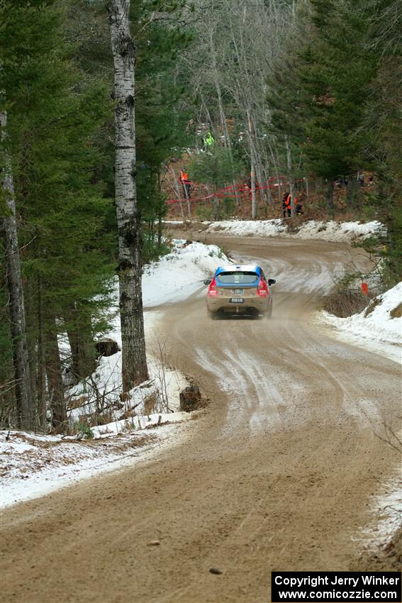 Mark Tabor / Kathryn Hansen Ford Fiesta ST on SS7, Hunters-McCormick Lake I.