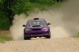 Silas Himes / Charlotte Himes Subaru WRX STi on SS4, Hollow Woodtick.