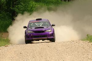 Silas Himes / Charlotte Himes Subaru WRX STi on SS4, Hollow Woodtick.