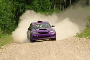 Silas Himes / Charlotte Himes Subaru WRX STi on SS4, Hollow Woodtick.