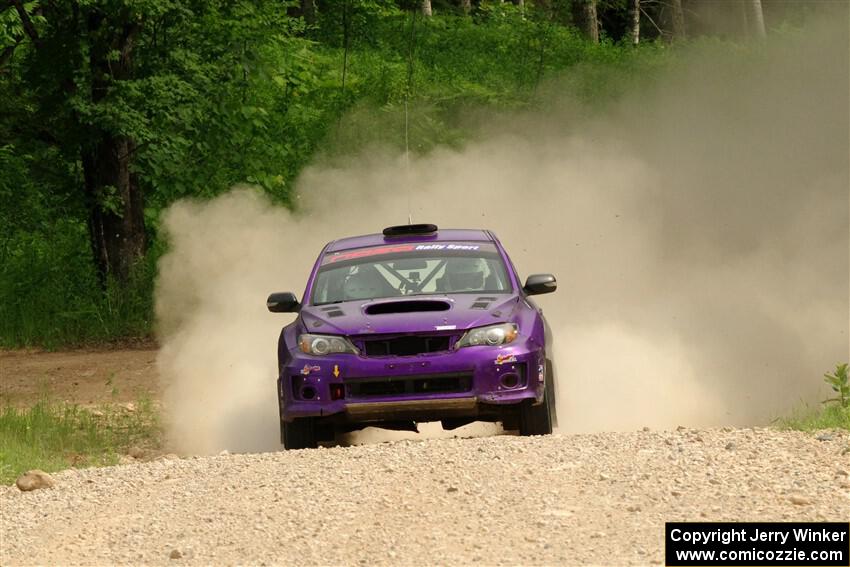 Silas Himes / Charlotte Himes Subaru WRX STi on SS4, Hollow Woodtick.