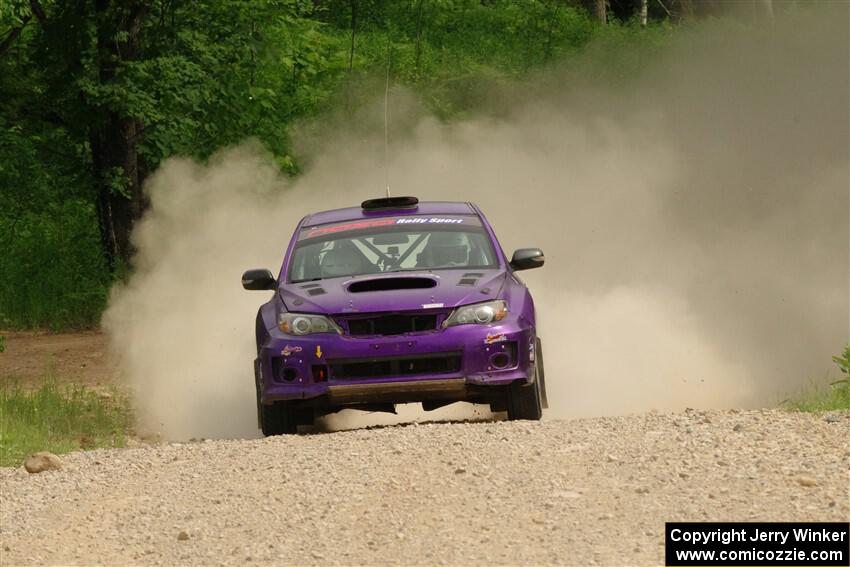 Silas Himes / Charlotte Himes Subaru WRX STi on SS4, Hollow Woodtick.