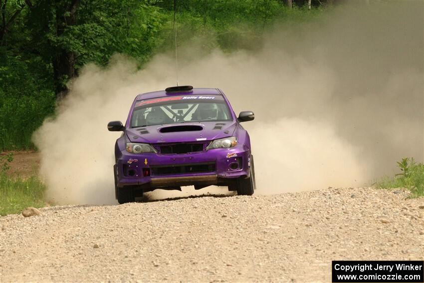 Silas Himes / Charlotte Himes Subaru WRX STi on SS4, Hollow Woodtick.