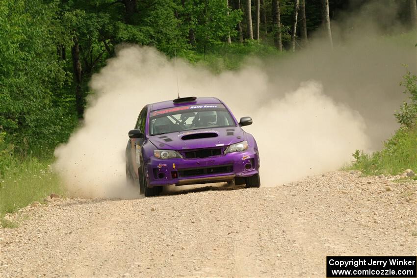 Silas Himes / Charlotte Himes Subaru WRX STi on SS4, Hollow Woodtick.