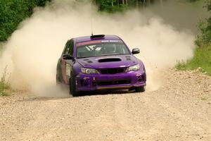 Silas Himes / Charlotte Himes Subaru WRX STi on SS4, Hollow Woodtick.