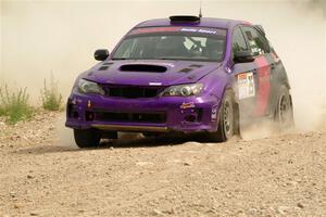 Silas Himes / Charlotte Himes Subaru WRX STi on SS4, Hollow Woodtick.