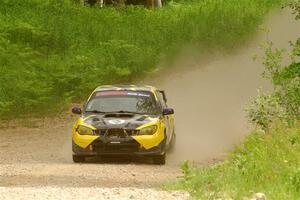 Colin Schulz / Jason Hack Subaru WRX STi on SS4, Hollow Woodtick.