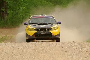 Colin Schulz / Jason Hack Subaru WRX STi on SS4, Hollow Woodtick.