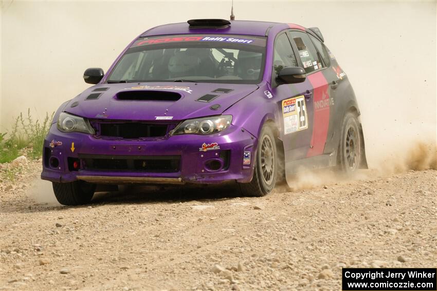 Silas Himes / Charlotte Himes Subaru WRX STi on SS4, Hollow Woodtick.