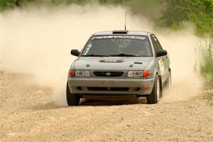 Dexter Clark / Bryce Proseus Nissan Sentra SE-R on SS4, Hollow Woodtick.