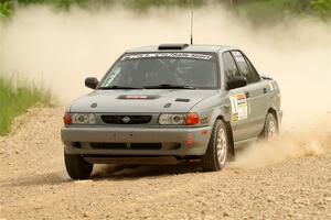 Dexter Clark / Bryce Proseus Nissan Sentra SE-R on SS4, Hollow Woodtick.