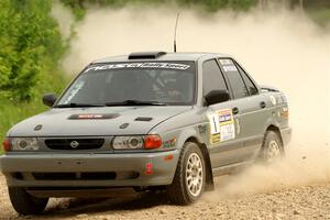 Dexter Clark / Bryce Proseus Nissan Sentra SE-R on SS4, Hollow Woodtick.