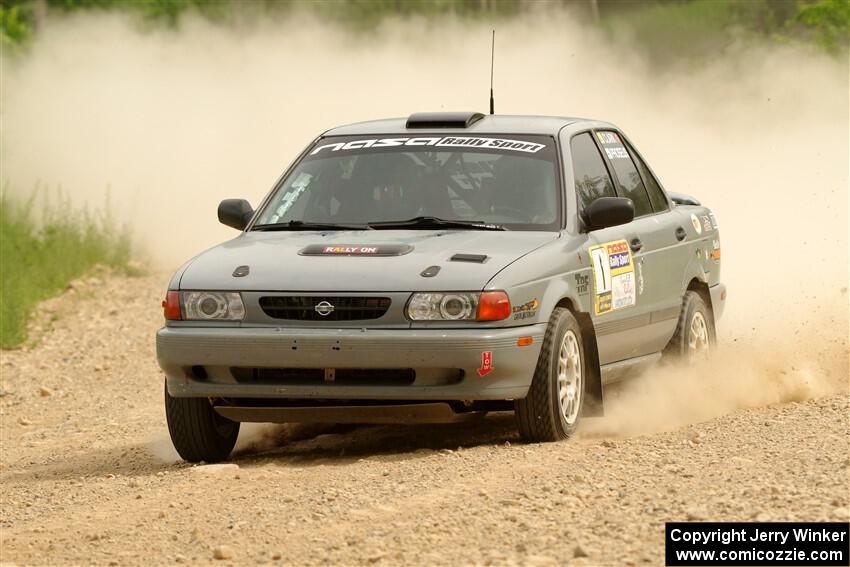 Dexter Clark / Bryce Proseus Nissan Sentra SE-R on SS4, Hollow Woodtick.