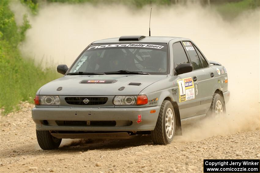 Dexter Clark / Bryce Proseus Nissan Sentra SE-R on SS4, Hollow Woodtick.