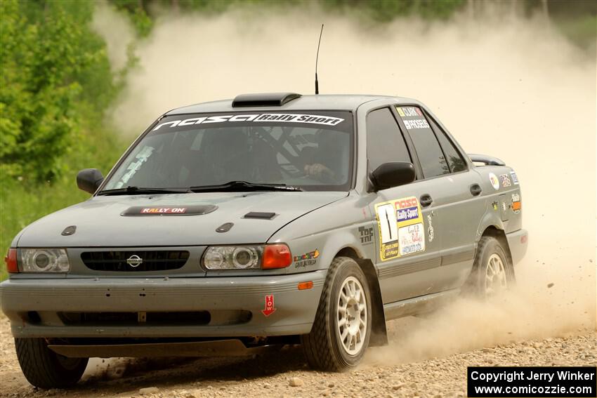 Dexter Clark / Bryce Proseus Nissan Sentra SE-R on SS4, Hollow Woodtick.