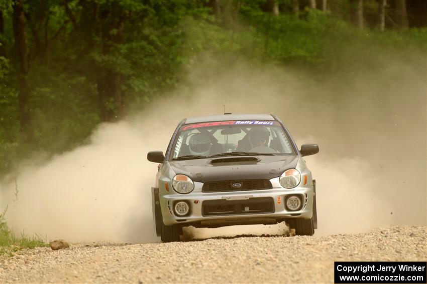 Jonathon Nagel / Chris Woodry Subaru Impreza 2.5RS on SS4, Hollow Woodtick.