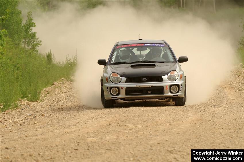 Jonathon Nagel / Chris Woodry Subaru Impreza 2.5RS on SS4, Hollow Woodtick.