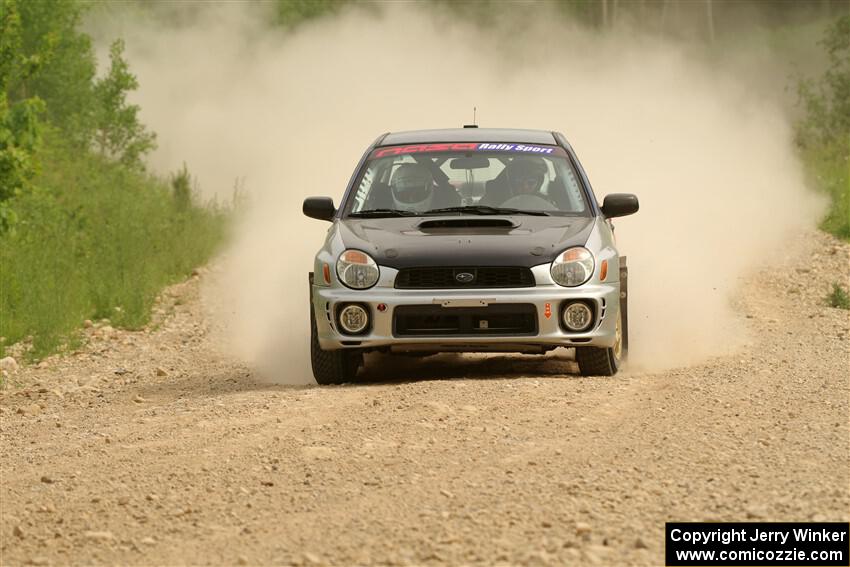 Jonathon Nagel / Chris Woodry Subaru Impreza 2.5RS on SS4, Hollow Woodtick.