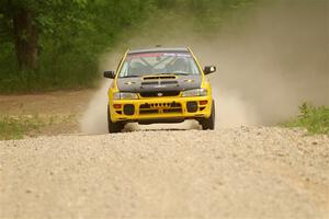 Katie Gingras / Camille Carlson Subaru Impreza on SS4, Hollow Woodtick.