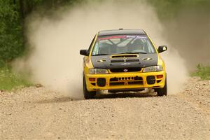 Katie Gingras / Camille Carlson Subaru Impreza on SS4, Hollow Woodtick.