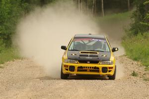 Katie Gingras / Camille Carlson Subaru Impreza on SS4, Hollow Woodtick.