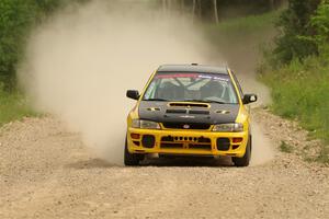 Katie Gingras / Camille Carlson Subaru Impreza on SS4, Hollow Woodtick.