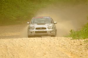 Cross Fedina / Robin Fedina Subaru WRX on SS4, Hollow Woodtick.