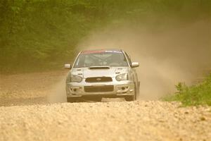 Cross Fedina / Robin Fedina Subaru WRX on SS4, Hollow Woodtick.