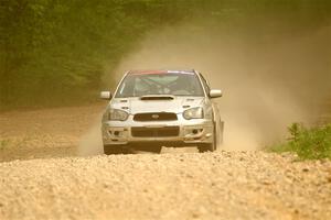 Cross Fedina / Robin Fedina Subaru WRX on SS4, Hollow Woodtick.