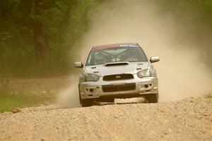 Cross Fedina / Robin Fedina Subaru WRX on SS4, Hollow Woodtick.