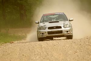 Cross Fedina / Robin Fedina Subaru WRX on SS4, Hollow Woodtick.