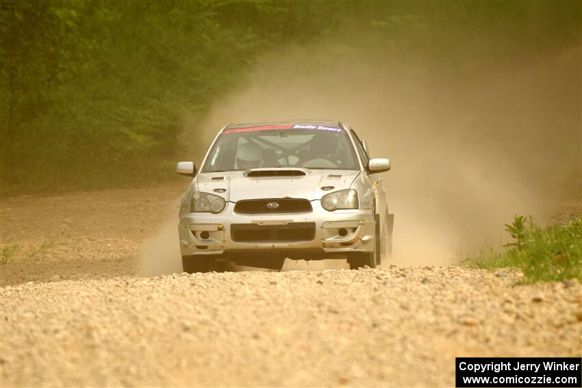 Cross Fedina / Robin Fedina Subaru WRX on SS4, Hollow Woodtick.