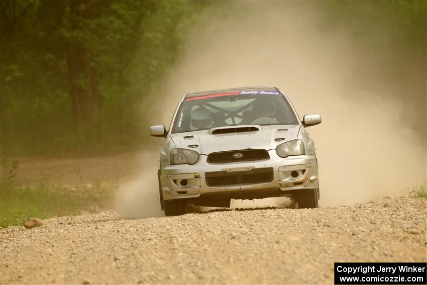 Cross Fedina / Robin Fedina Subaru WRX on SS4, Hollow Woodtick.