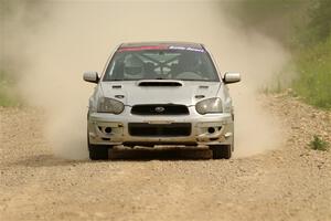 Cross Fedina / Robin Fedina Subaru WRX on SS4, Hollow Woodtick.