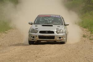 Cross Fedina / Robin Fedina Subaru WRX on SS4, Hollow Woodtick.