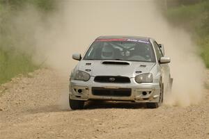 Cross Fedina / Robin Fedina Subaru WRX on SS4, Hollow Woodtick.