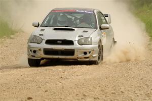 Cross Fedina / Robin Fedina Subaru WRX on SS4, Hollow Woodtick.