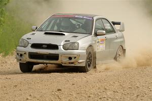 Cross Fedina / Robin Fedina Subaru WRX on SS4, Hollow Woodtick.