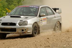 Cross Fedina / Robin Fedina Subaru WRX on SS4, Hollow Woodtick.