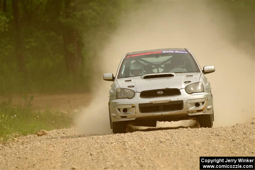 Cross Fedina / Robin Fedina Subaru WRX on SS4, Hollow Woodtick.