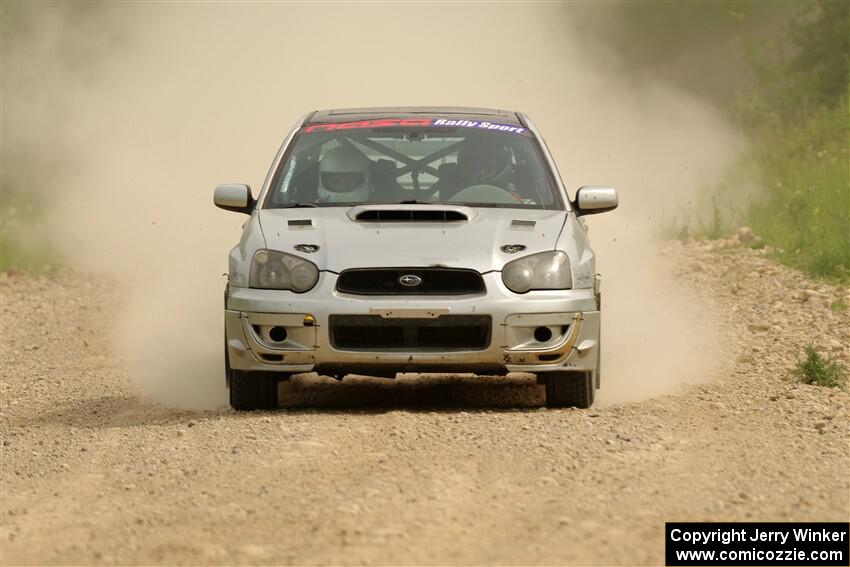 Cross Fedina / Robin Fedina Subaru WRX on SS4, Hollow Woodtick.