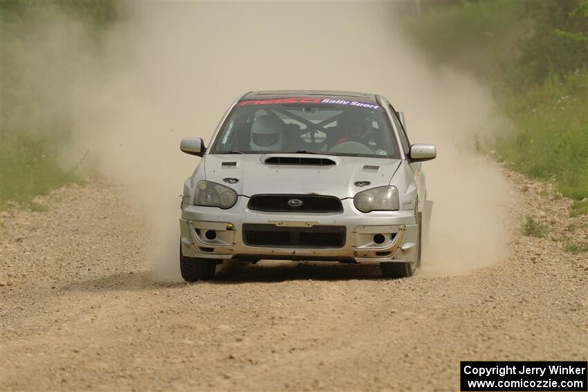 Cross Fedina / Robin Fedina Subaru WRX on SS4, Hollow Woodtick.