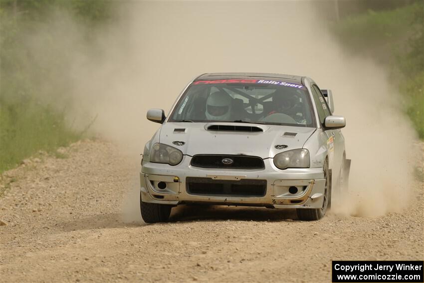 Cross Fedina / Robin Fedina Subaru WRX on SS4, Hollow Woodtick.