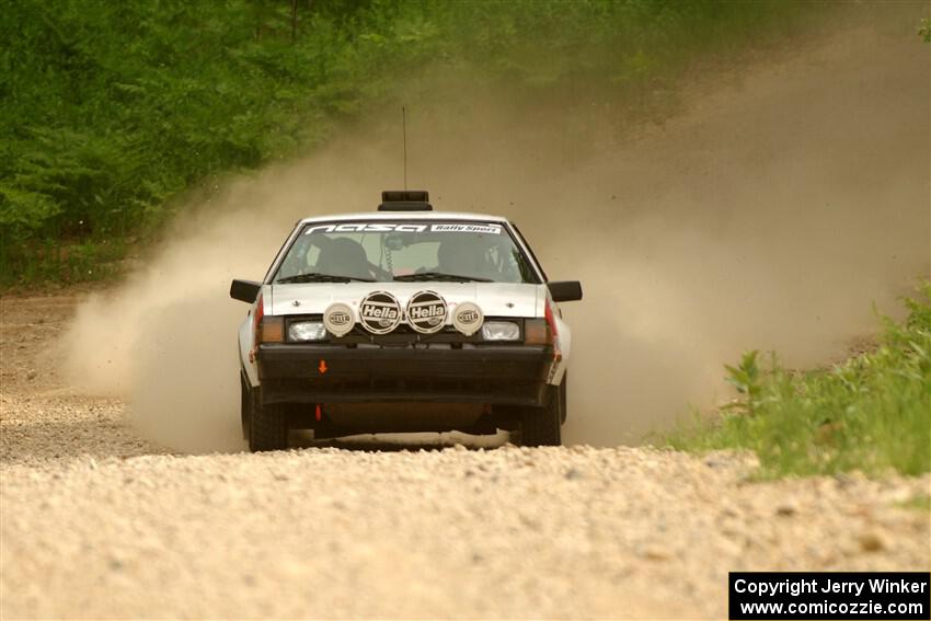 Eric Anderson / Taylor Haelterman Toyota Celica GTS on SS4, Hollow Woodtick.