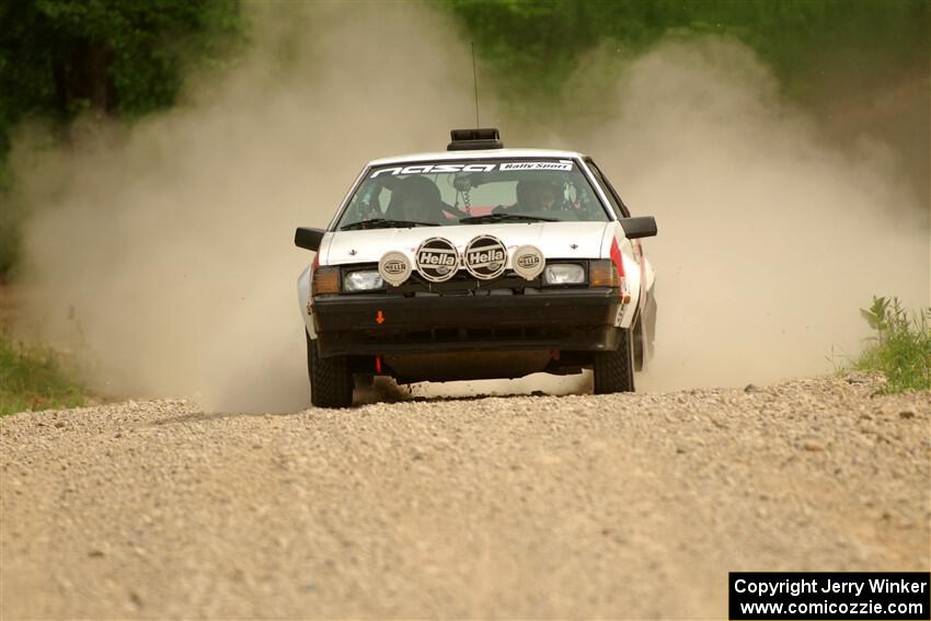 Eric Anderson / Taylor Haelterman Toyota Celica GTS on SS4, Hollow Woodtick.