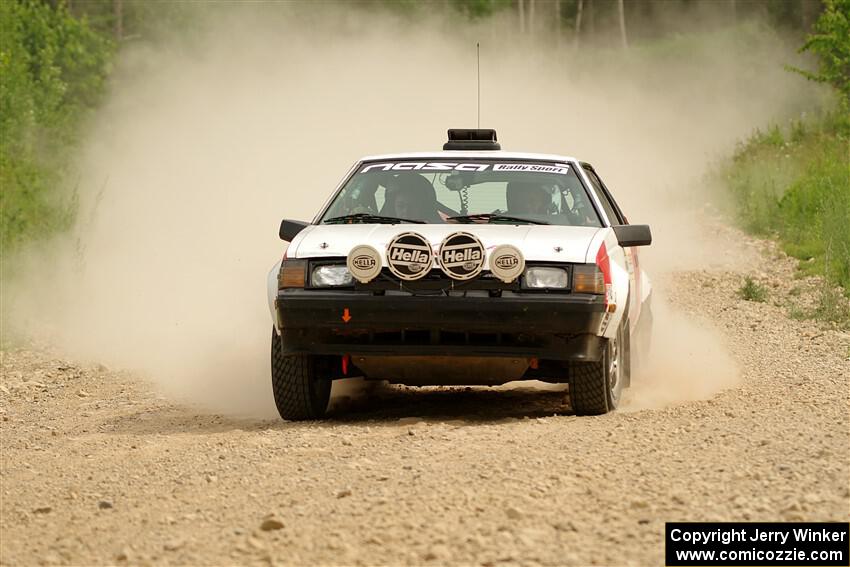 Eric Anderson / Taylor Haelterman Toyota Celica GTS on SS4, Hollow Woodtick.